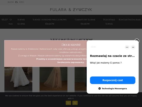 Fularazywczyk.pl - projekty sukienek ślubnych