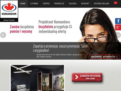 Fajneszafy.pl komandor - szafy pod wymiar