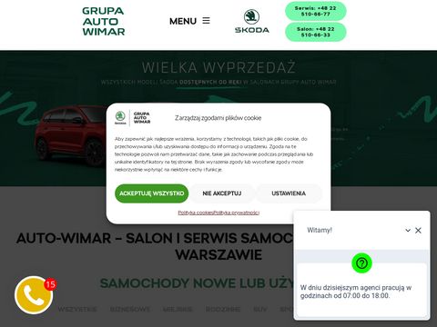 Auto-Wimar.pl autoryzowany dealer - Warszawa