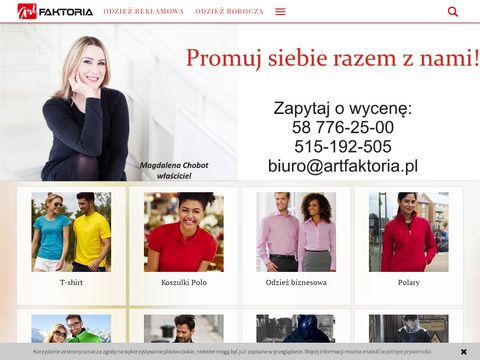 Artfaktoria.pl legendarna odzież promocyjna