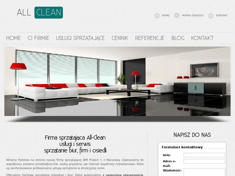All-clean.pl sprzątanie biur Warszawa