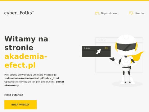 Akademia-efect.pl kurs na wózki widłowe Warszawa
