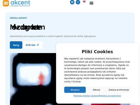 Akcent-poznan.com.pl języki obce w szkole