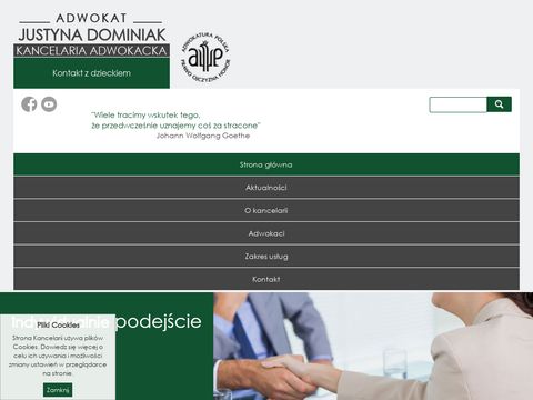 Adwokatdominiak.pl porady prawne w Gorzowie