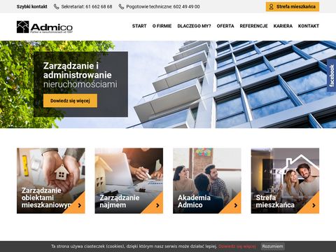 Admico.pl zarządzanie nieruchomościami Poznań