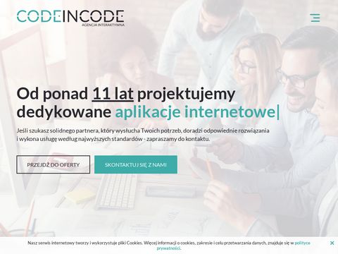 Codeincode.pl projektowanie stron Sosnowiec
