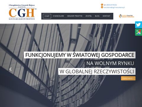 Cgh-kancelaria.pl radcy prawnego