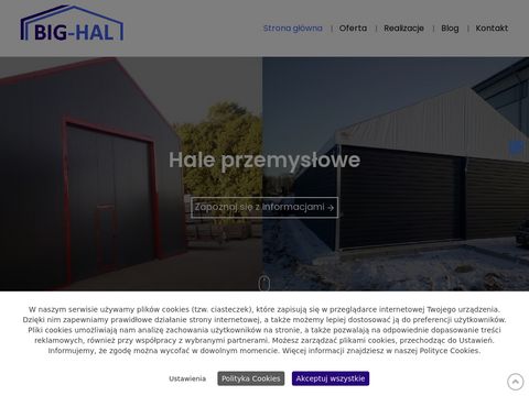 Big-hal.pl - sprzedaż hal namiotowych