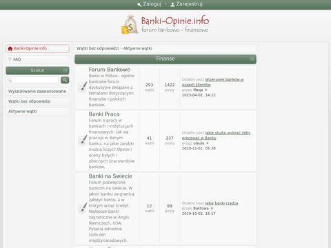 Banki-Opinie.info - konta bankowe, lokaty, kredyty