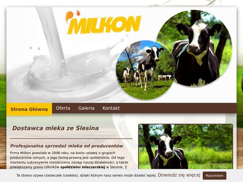 Milkon - produkcja mleka