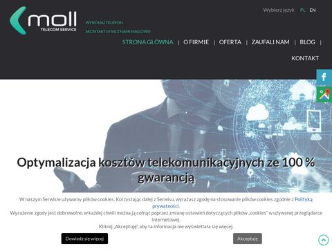 Moll.com.pl - rozwiązania telekomunikacyjne