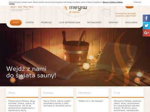 Megiw producent saun