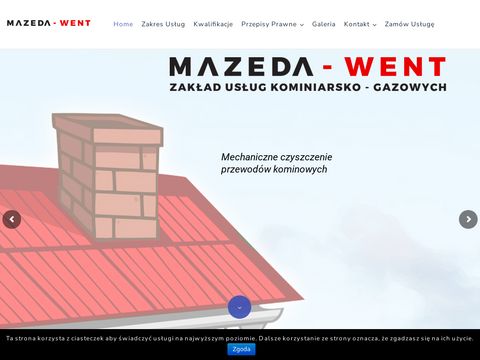 Mazeda-Went zakład kominiarsko-gazowy Poznań