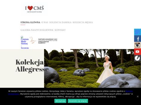 Lovecms.pl salon sukien ślubnych Szczecin