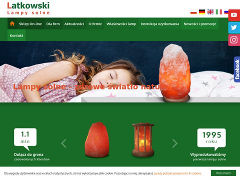 Latkowski.pl lampy solne Kłodawa