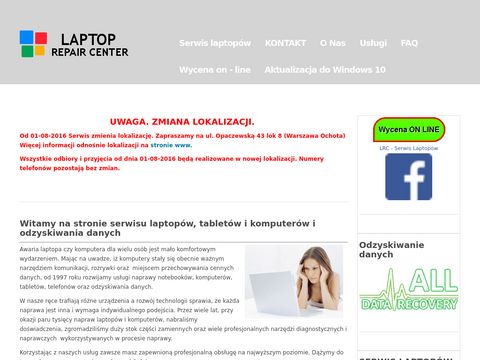 Laptoprepaircenter.pl naprawa laptopów