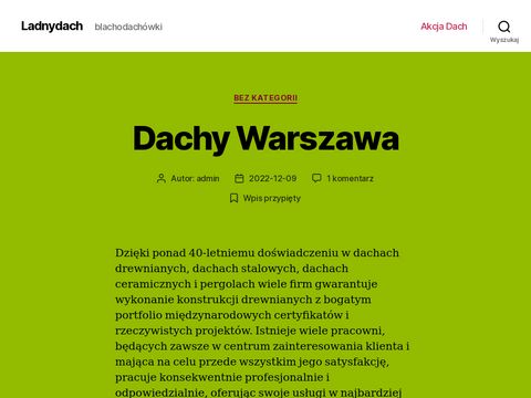 Ladnydach.pl krycie Warszawa
