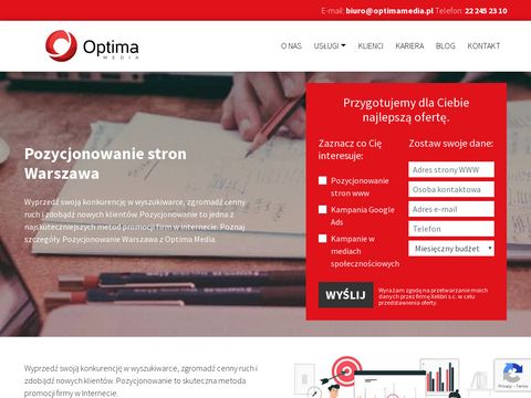 Optimamedia.pl - agencja seo