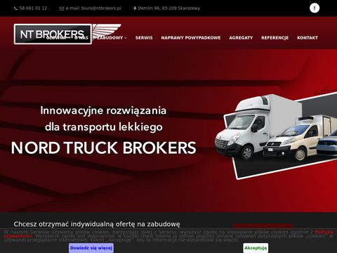 Nord Truck Brokers naprawy powypadkowe