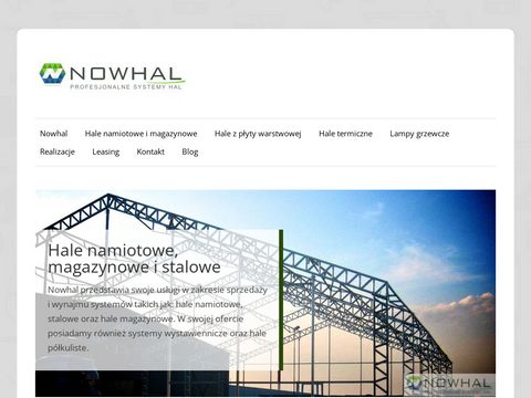 Nowhal.pl - producent hal Szczecin