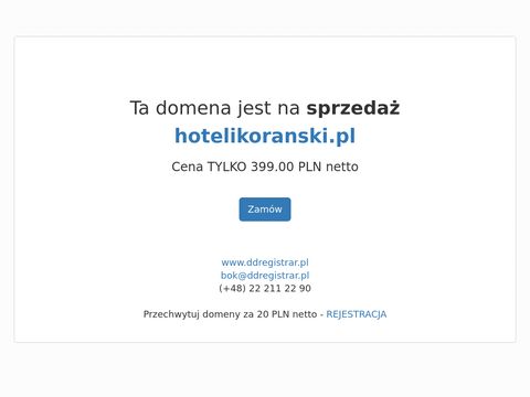 Hotelik Orański pensjonat Czarna Góra