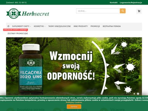 Herbsecret.pl - kosmetyki naturalne