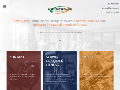 KF Serwis - rower treningowy