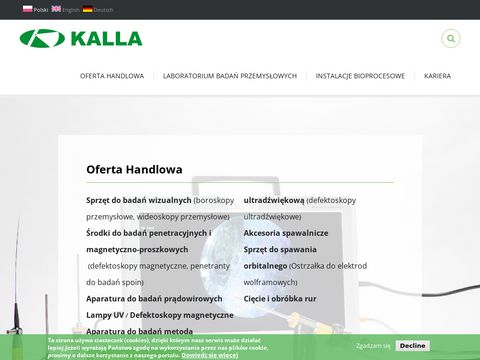 Kalla.pl ostrzałka do elektrod wolframowych