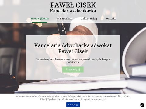 Paweł Cisek - kancelaria prawna