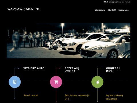 Warsaw-car-rent.pl nowe samochody