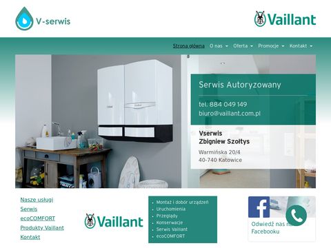 Vaillant.com.pl - serwis
