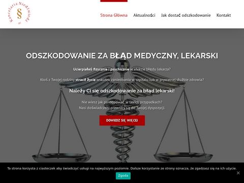 Błądmedyczny.com.pl jak dostać odszkodowanie