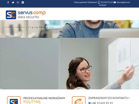 Servus Comp data security