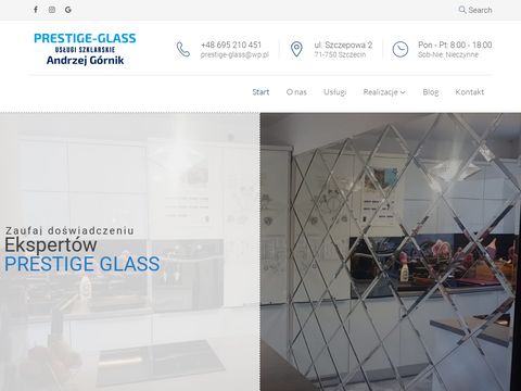 Prestige-glass.pl - lustro na zamówienie Szczecin