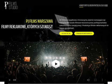 PJ FIlms Studio - agencja filmowa w Warszawie