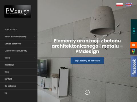 Pmdesign.com.pl - nadruki na betonie