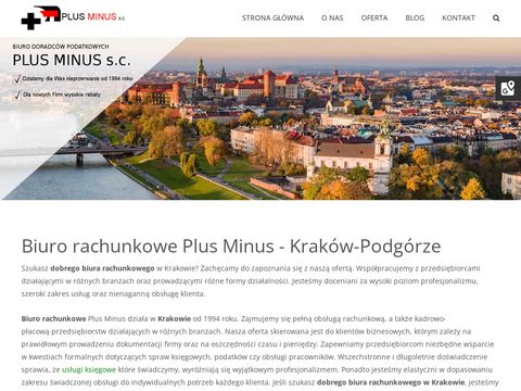 Plus-minus.com.pl - obsługa kadr i płac Kraków