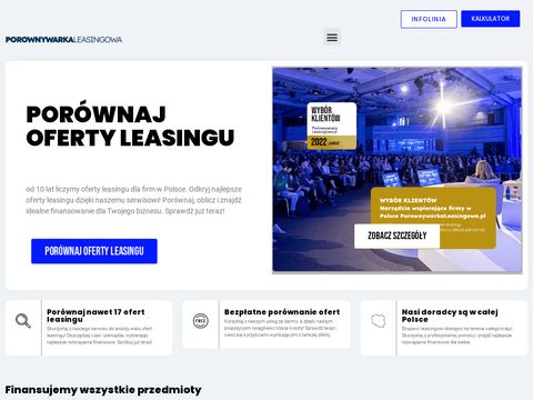 Porownywarkaleasingowa.pl - kalkulator leasingu