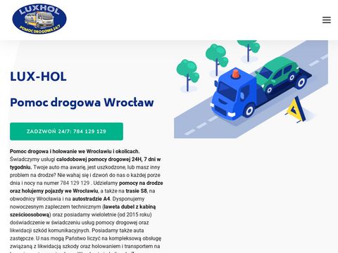 Pomocdrogowa24.wroclaw.pl usługi pomocy drogowej