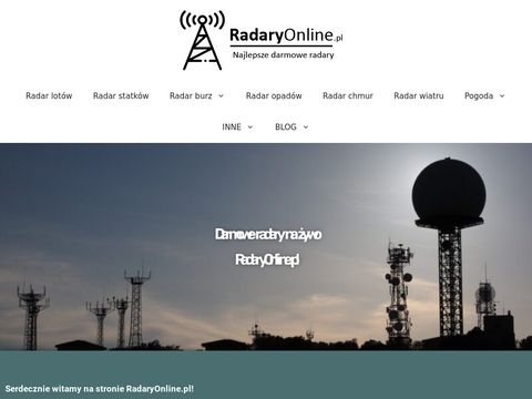 Radaryonline.pl - darmowe w sieci