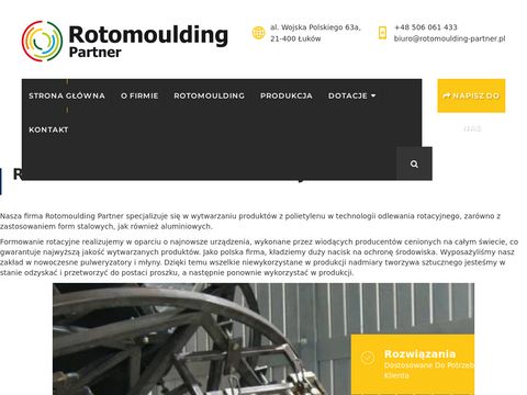 Rotomoulding Partner - odlewy rotacyjne