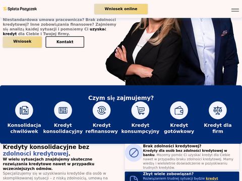 Splatapozyczek.pl konsolidacja chwilówek