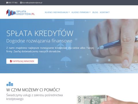 Splatakredytow.pl - doradztwo kredytowe