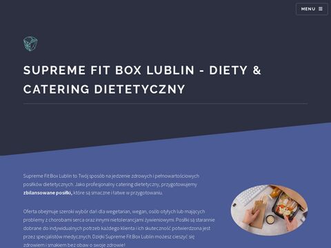 Supremebox.pl - dieta pudełkowa cena Łódź
