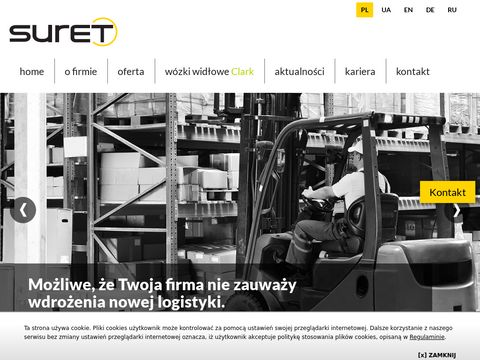 Suret-relokacje.pl - instalacja produkcji