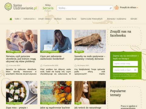 Samouzdrawianie.pl - portal o zdrowym trybie życia