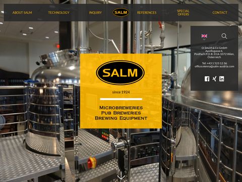 Salm-austria.com minibrowar - produkcja piwa