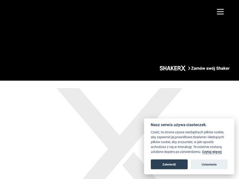 Shakerx.com - shakery sportowe z logo