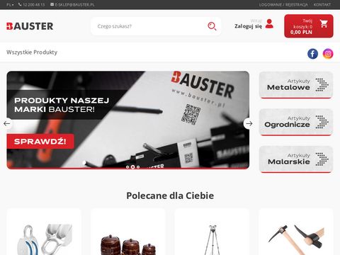 Sklep.bauster.pl - narzędzia ręczne
