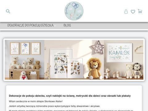 Slonikoweatelier.pl - obrazki i plakaty dla dzieci